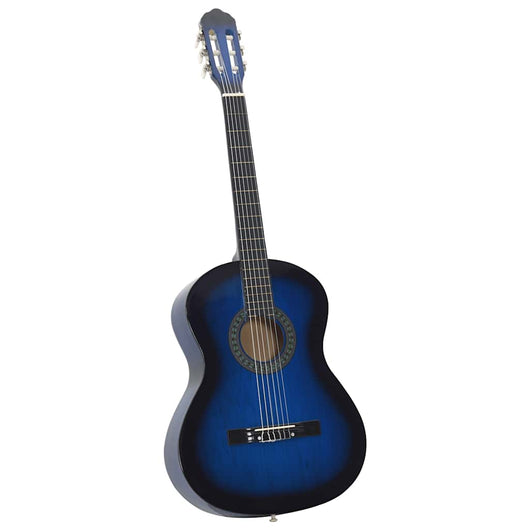 Chitarra Classica per Principianti Blu 4/4 39" in Tiglio 70108