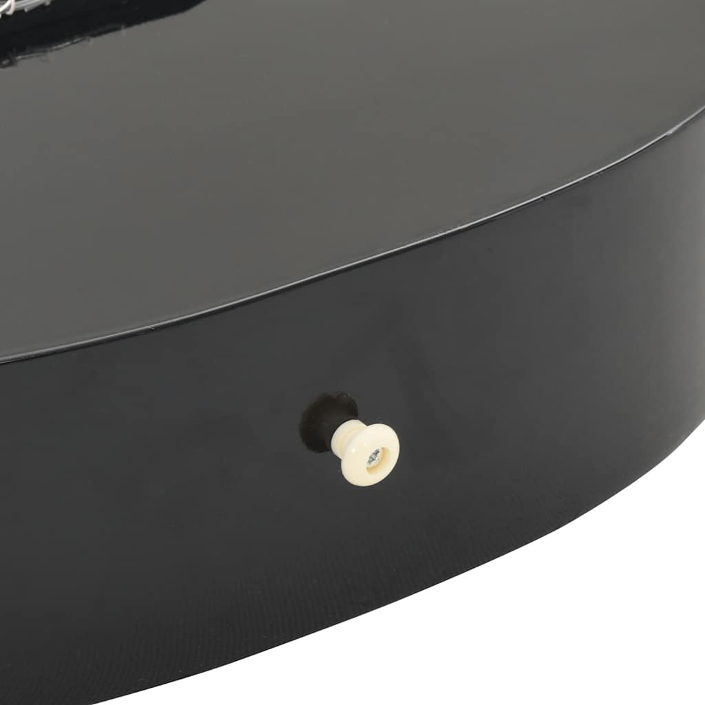 Chitarra Classica per Principianti Nera 4/4 39" in Tiglio 70110