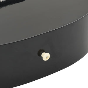 Chitarra Classica per Principianti Nera 4/4 39" in Tiglio 70110