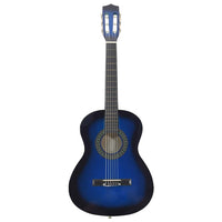 Chitarra Classica per Principianti e Bambini Blu 3/4 36"     cod mxl 97424