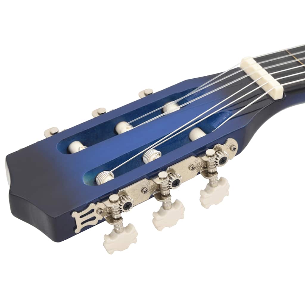 Chitarra Classica per Principianti e Bambini Blu 3/4 36" 70116