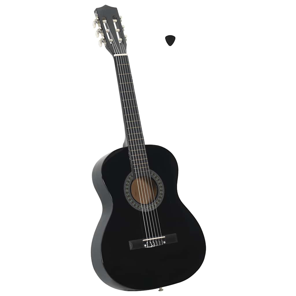 Chitarra Classica per Principianti e Bambini Nera 3/4 36"        cod mxl 70189