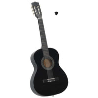 Chitarra Classica per Principianti e Bambini Nera 3/4 36"        cod mxl 70189