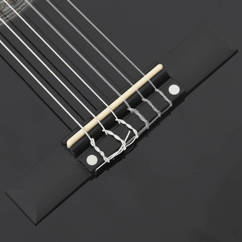Chitarra Classica per Principianti e Bambini Nera 3/4 36" 70118