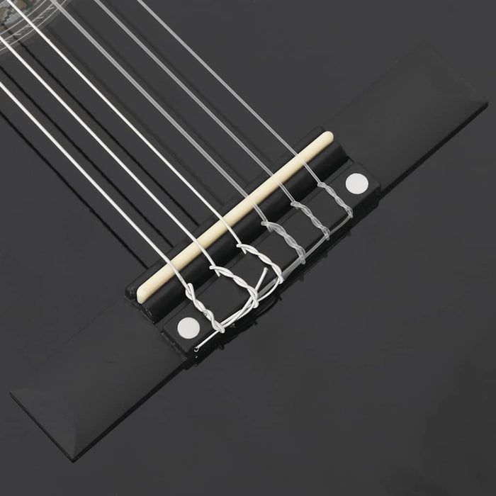 Chitarra Classica per Principianti e Bambini Nera 3/4 36" 70118