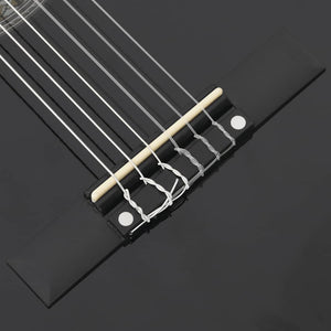 Set Chitarra Classica 8 pz per Principianti Nera 3/4 36"