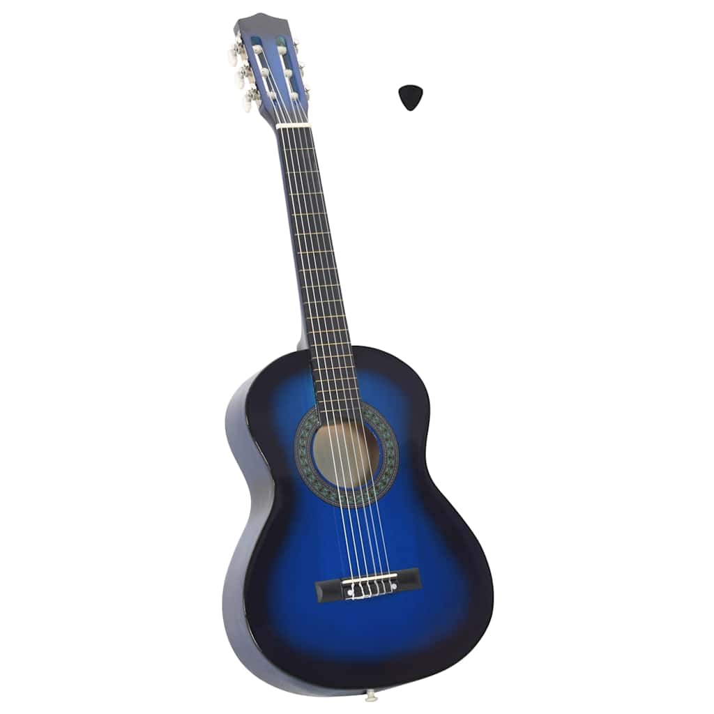 Chitarra Classica per Principianti e Bambini Blu 1/2 34"    cod mxl 121391