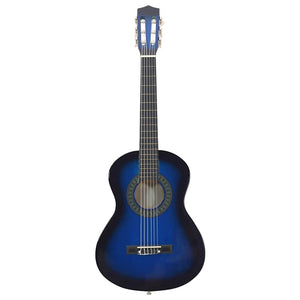 Chitarra Classica per Principianti e Bambini Blu 1/2 34"    cod mxl 121391