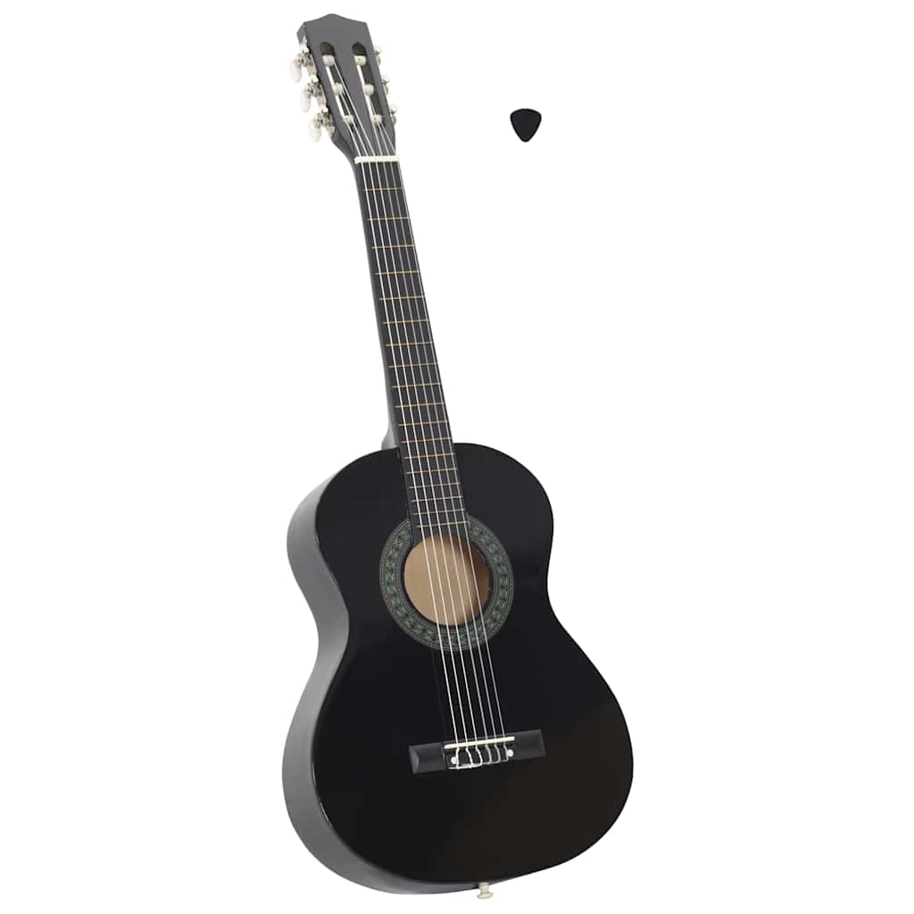 Chitarra Classica per Principianti e Bambini Nera 1/2 34"cod mxl 121385