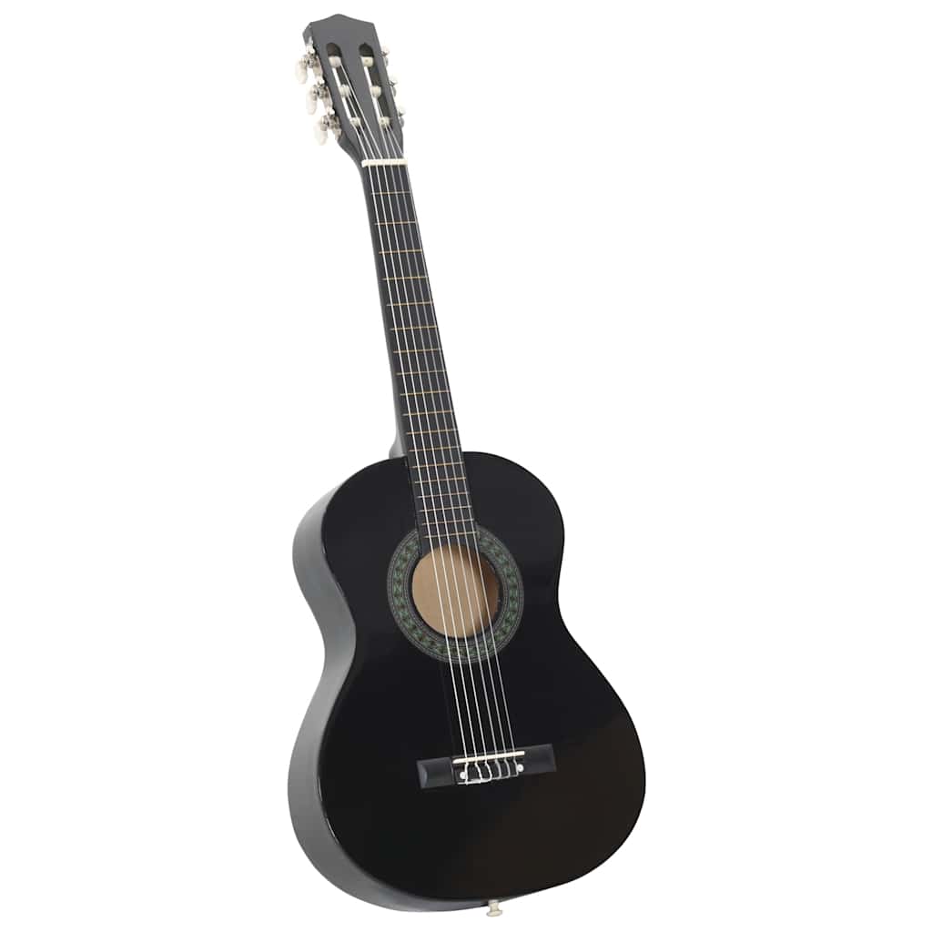 Chitarra Classica per Principianti e Bambini Nera 1/2 34" 70126