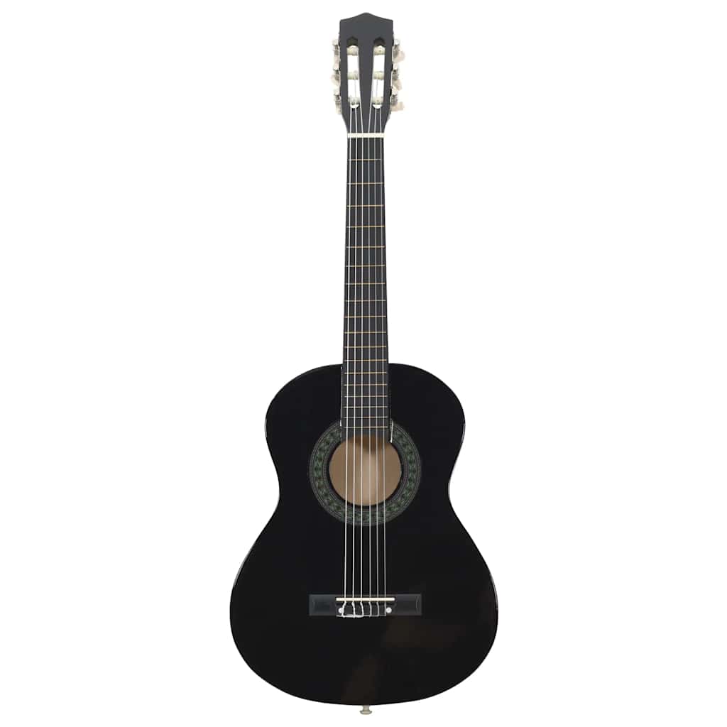 Chitarra Classica per Principianti e Bambini Nera 1/2 34"cod mxl 121385