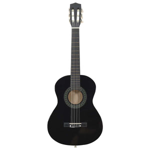 Chitarra Classica per Principianti e Bambini Nera 1/2 34"cod mxl 121385