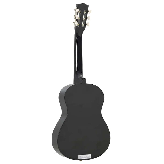 Chitarra Classica per Principianti e Bambini Nera 1/2 34" 70126