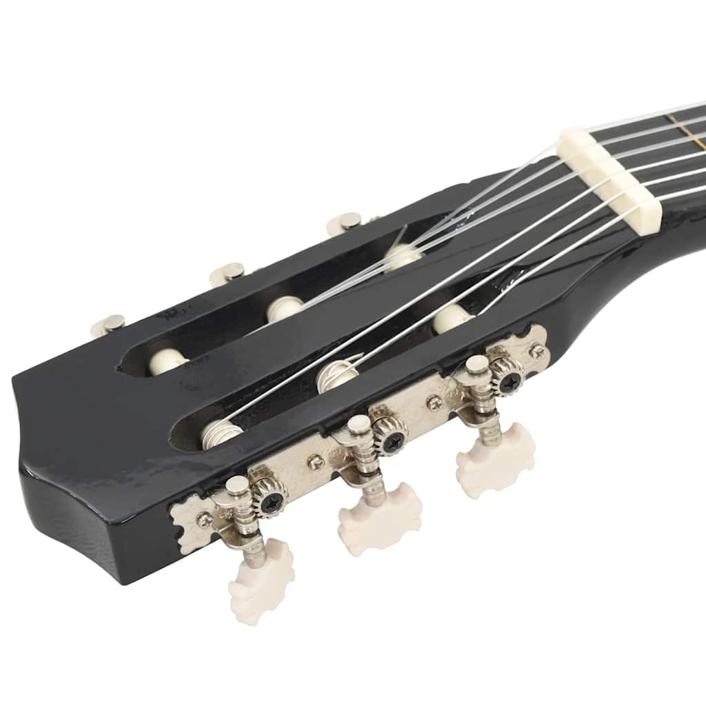 Chitarra Classica per Principianti e Bambini Nera 1/2 34" 70126