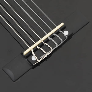 Set Chitarra Classica per Principianti 8 pz Nera 1/2 34" 70127