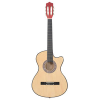Chitarra Acustica Western con 6 Corde 38" in Legno di Tiglio 70130