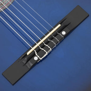 Chitarra Classica Cutaway Western 6 Corde 38" Blu Ombreggiato     cod mxl 75258