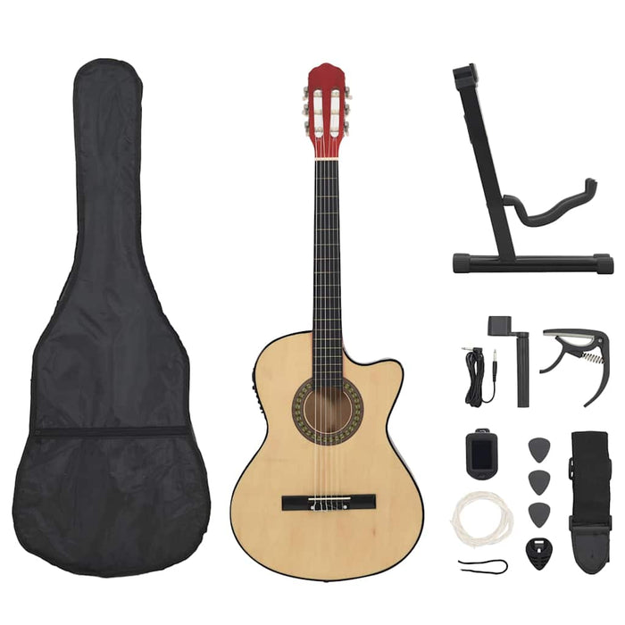 Set Chitarra Western 12 pz con Equalizzatore e 6 Corde     cod mxl 70229