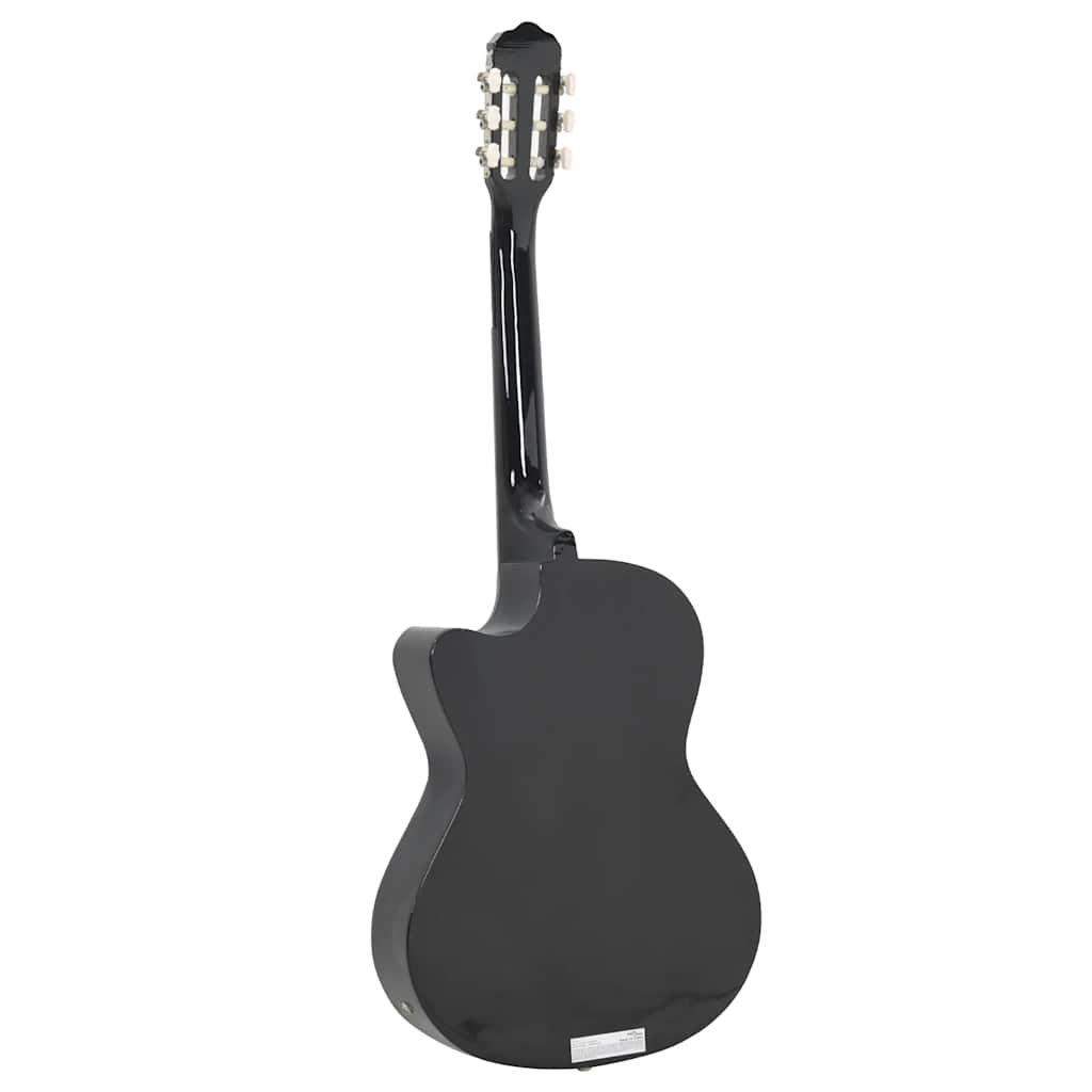 Set Chitarra Western 12 pz con Equalizzatore e 6 Corde Nera 70139