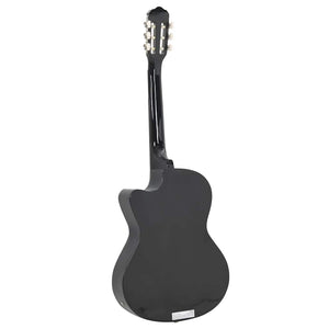 Set Chitarra Western 12 pz con Equalizzatore e 6 Corde Nera 70139