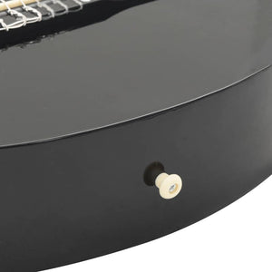 Set Chitarra Western 12 pz con Equalizzatore e 6 Corde Nera cod mxl 70179