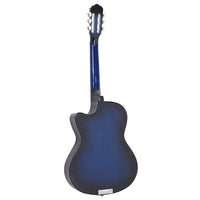 Chitarra Classica Western con Equalizzatore e 6 Corde Blu    cod mxl 63280