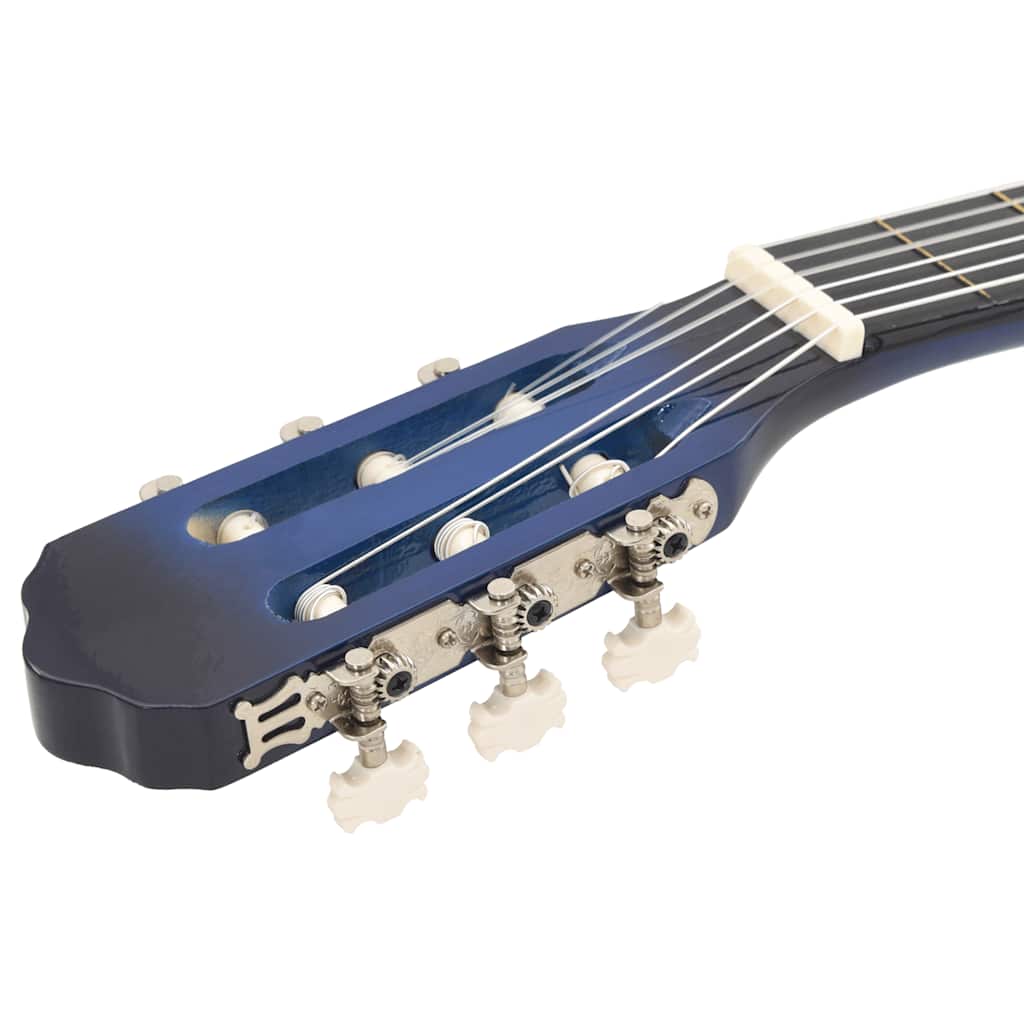 Chitarra Classica Western con Equalizzatore e 6 Corde Blu 70140