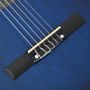 Chitarra Classica Western con Equalizzatore e 6 Corde Blu 70140