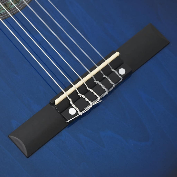 Chitarra Classica Western con Equalizzatore e 6 Corde Blu    cod mxl 63280