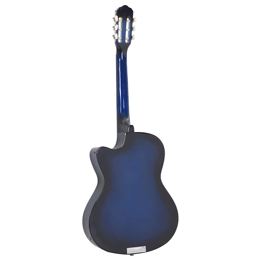 Set Chitarra Western 12 pz con Equalizzatore e 6 Corde Blu 70141