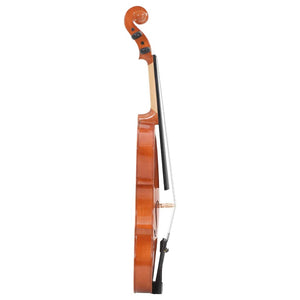 Set Completo Violino con Arco e Mentoniera Legno Scuro 4/4