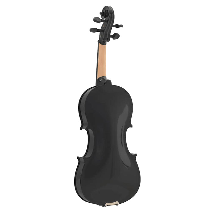 Set Completo Violino con Arco e Mentoniera Nero 4/4 70143