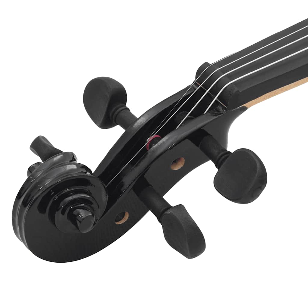 Set Completo Violino con Arco e Mentoniera Nero 4/4 70143