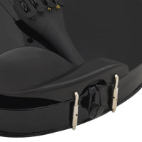 Set Completo Violino con Arco e Mentoniera Nero 4/4 70143