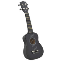 Set Ukulele Soprano con Borsa per Bambini Nera 21" 70147