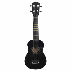 Set Ukulele Soprano con Borsa per Bambini Nera 21" 70147