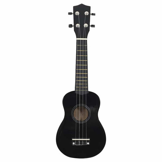 Set Ukulele Soprano con Borsa per Bambini Nera 21" 70147