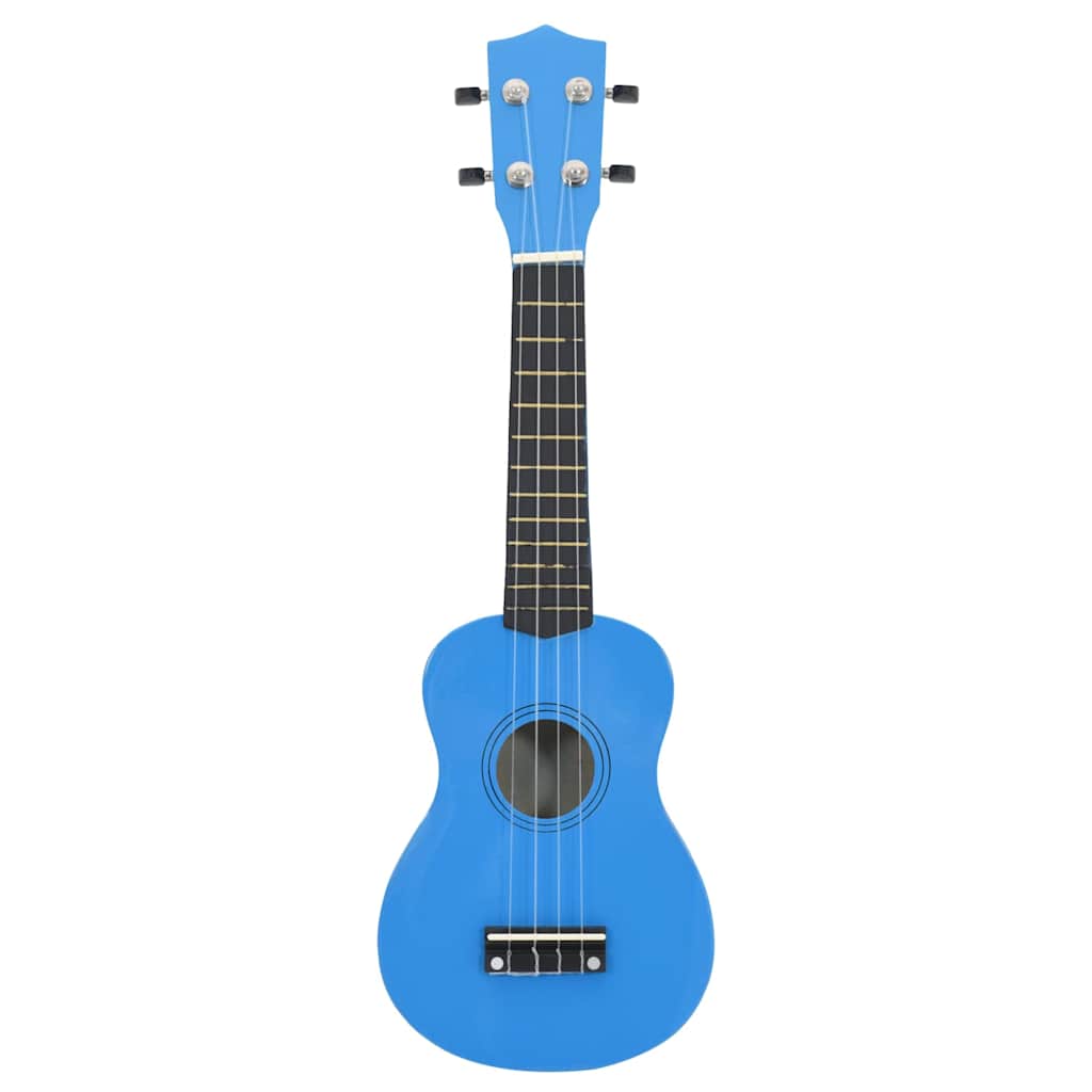 Set Ukulele Soprano con Borsa per Bambini Blu 21"cod mxl 104591
