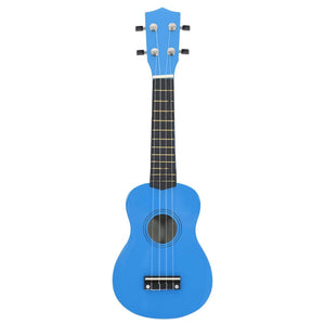 Set Ukulele Soprano con Borsa per Bambini Blu 21"cod mxl 104591