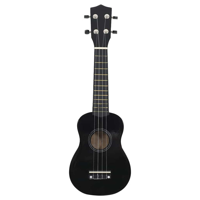 Set Ukulele Soprano con Borsa per Bambini Nera 23" 70152