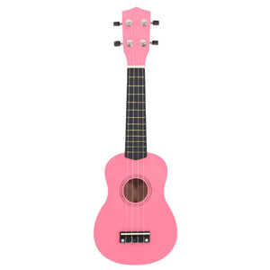 Set Ukulele Soprano con Borsa per Bambini Rosa 23" cod mxl 77793