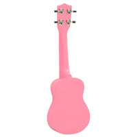Set Ukulele Soprano con Borsa per Bambini Rosa 23" cod mxl 77793