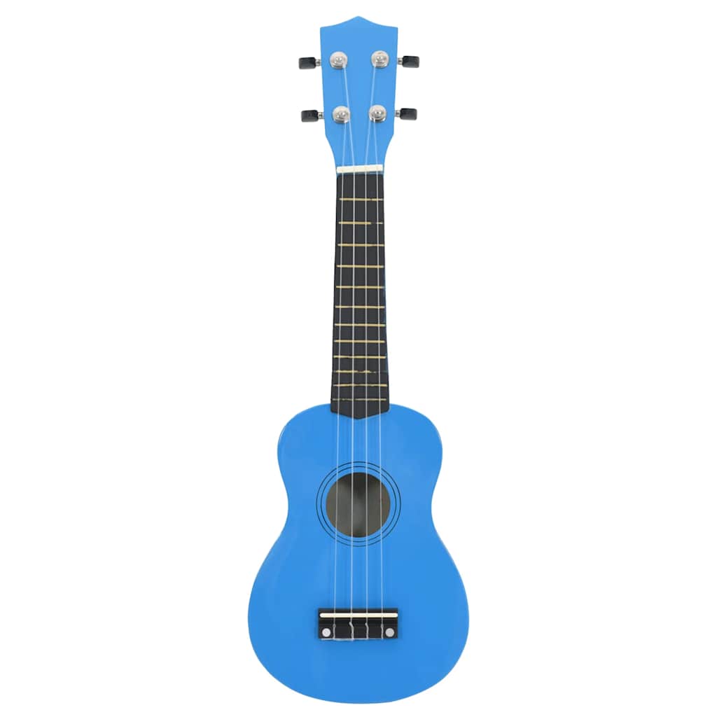 Set Ukulele Soprano con Borsa per Bambini Blu Baby 23" cod mxl 69465