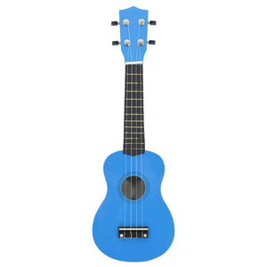 Set Ukulele Soprano con Borsa per Bambini Blu Baby 23" 70154