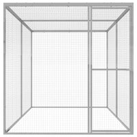 Gabbia per Gatti 3x1,5x1,5 m in Acciaio Zincatocod mxl 79695