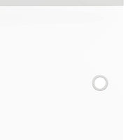 Porta Scorrevole in Vetro ESG e Alluminio 90x212cm Argento 288053