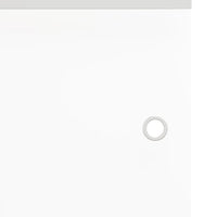 Porta Scorrevole Fermi Vetro ESG e Alluminio Argento 76x205 cm 288055