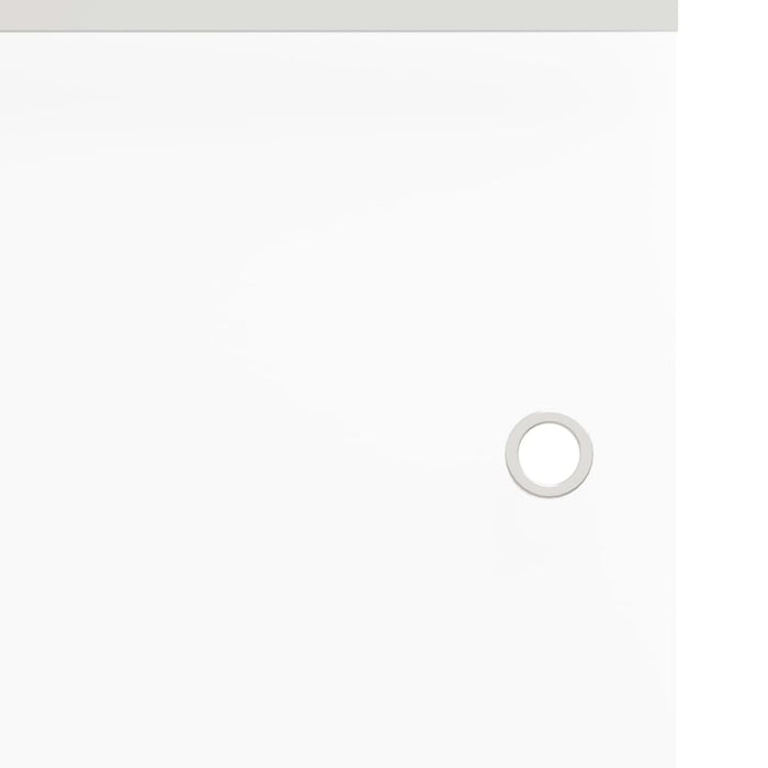 Porta Scorrevole Fermi Vetro ESG e Alluminio Argento 90x205 cm