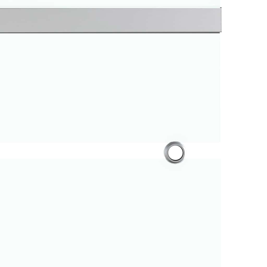 Porta Scorrevole in Vetro ESG e Alluminio 76x205 cm Argento cod mxl 77307