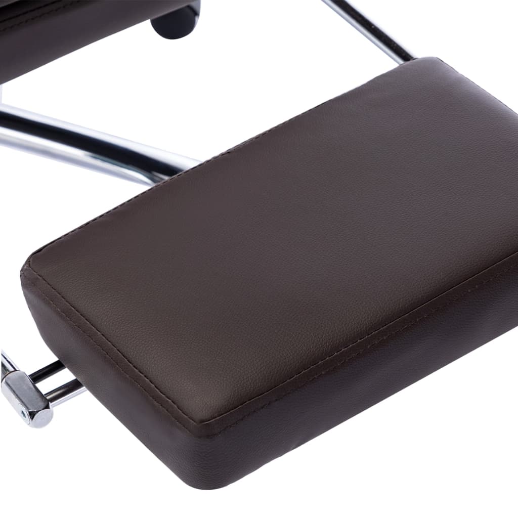 Sedia da Ufficio Marrone in Similpelle 20353